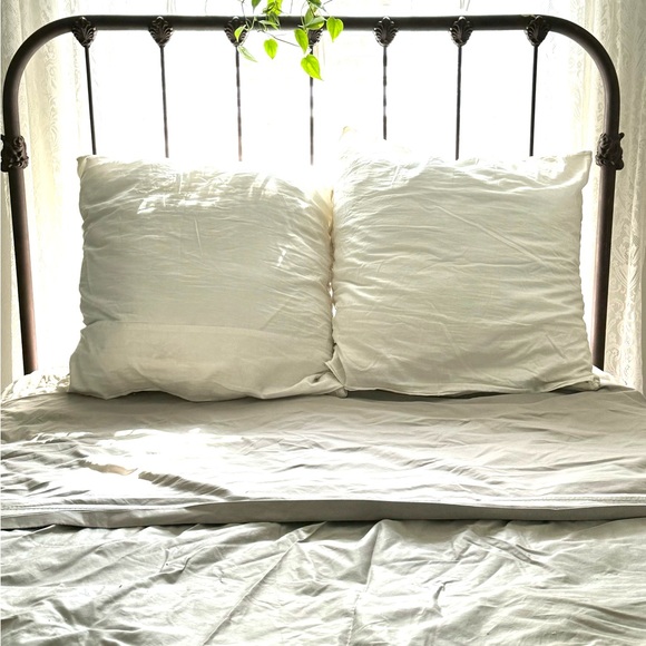 Anthropologie pair (2) Euro shams - Picture 3 of 12